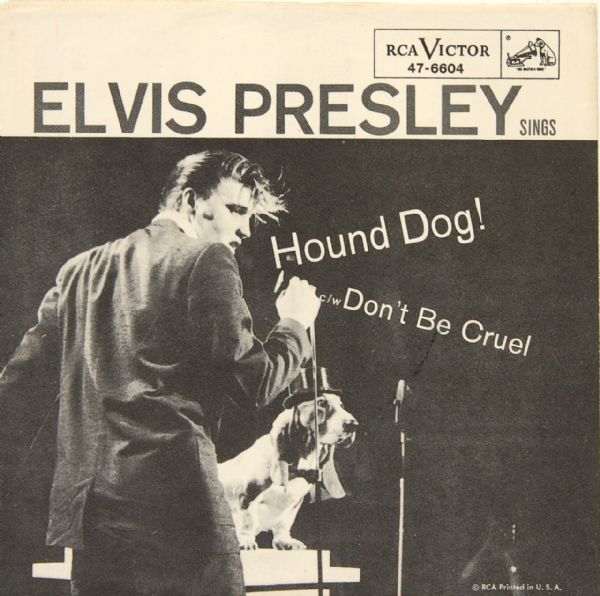 Elvis Presley "Hound Dog"/"Dont Be Cruel" 45 